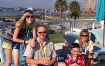 Sheriff's Capt. Jim Anderson and family
